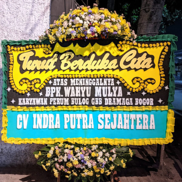 Bunga Papan Turut Berduka Cita